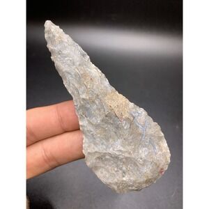 Authentic Cobbs Knife Arrowhead From‎ Pulaski Co Kentucky 1 5/8 In Blue Ft Payne